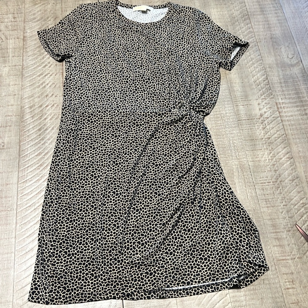 Michael Kors women’s petite small giraffe print dress